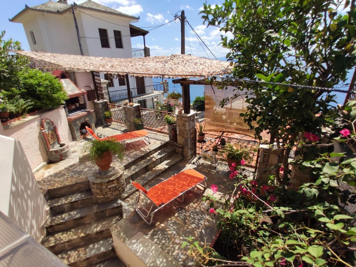 The Pagasetic Balcony - Magestic Sea Cottage Volos Exterior photo
