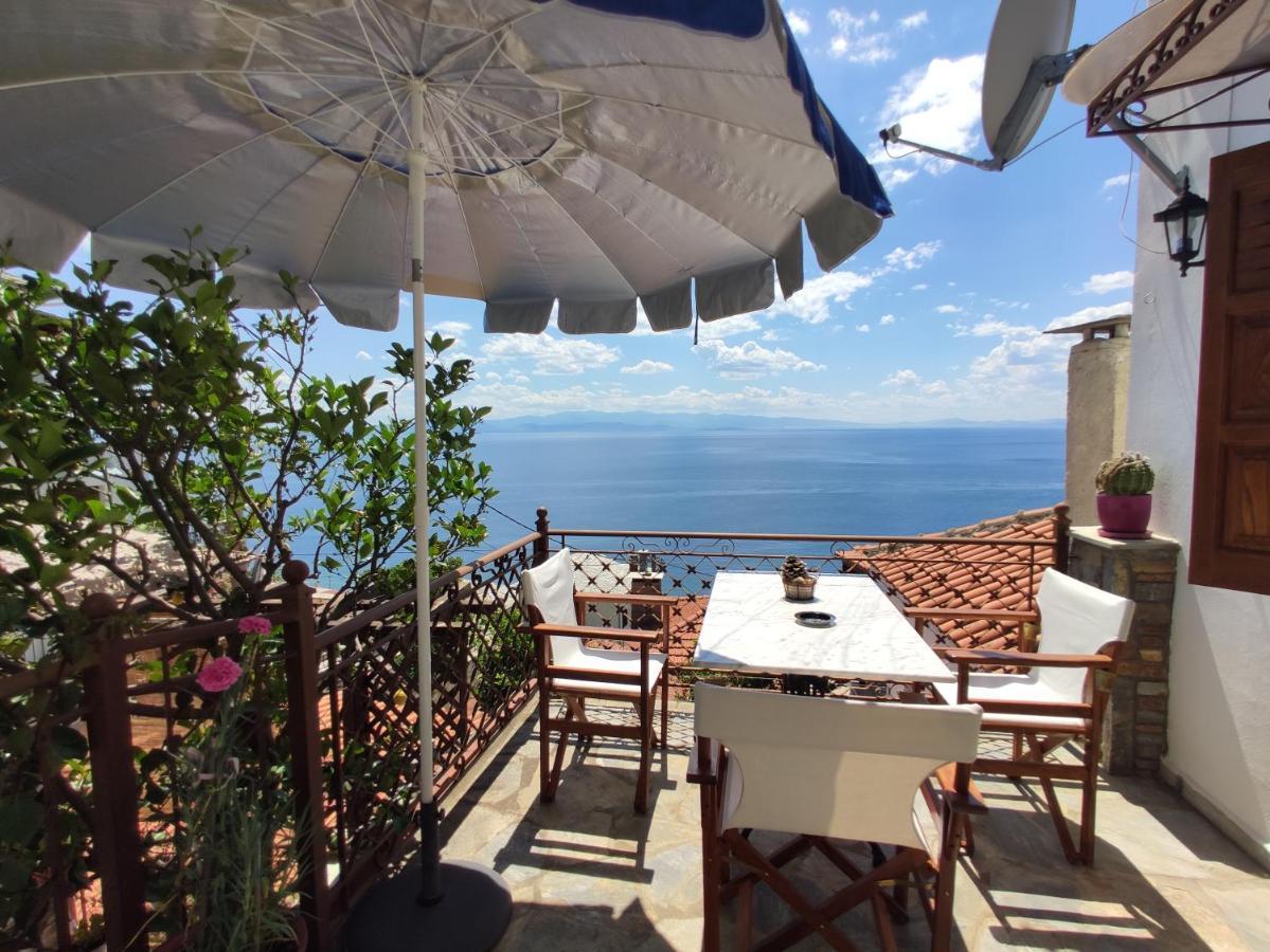 The Pagasetic Balcony - Magestic Sea Cottage Volos Exterior photo