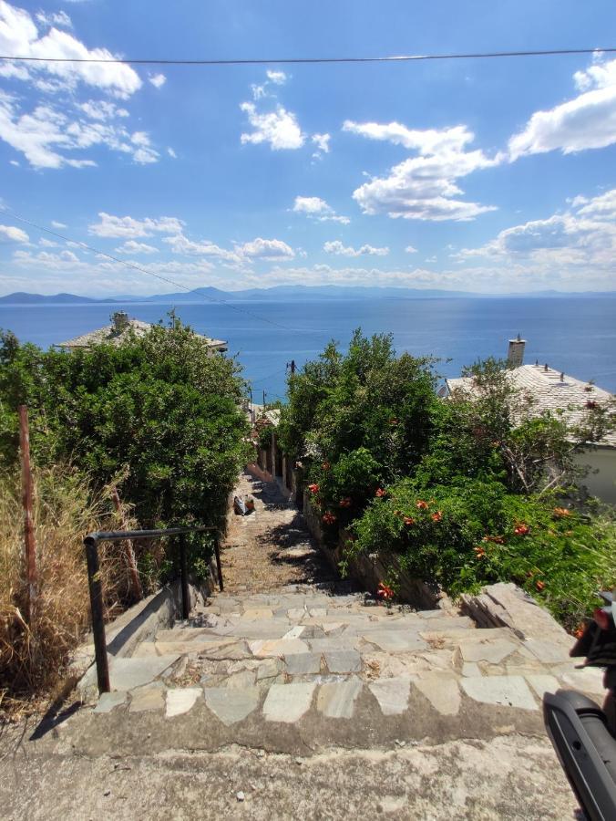 The Pagasetic Balcony - Magestic Sea Cottage Volos Exterior photo