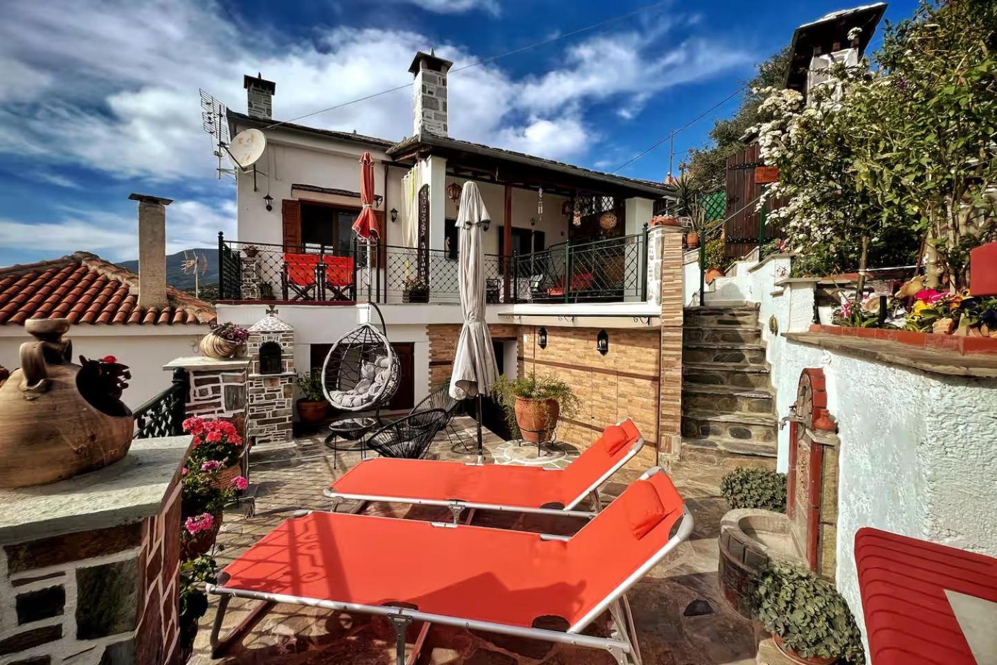 The Pagasetic Balcony - Magestic Sea Cottage Volos Exterior photo